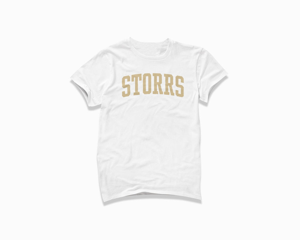 Storrs Shirt - White/Tan