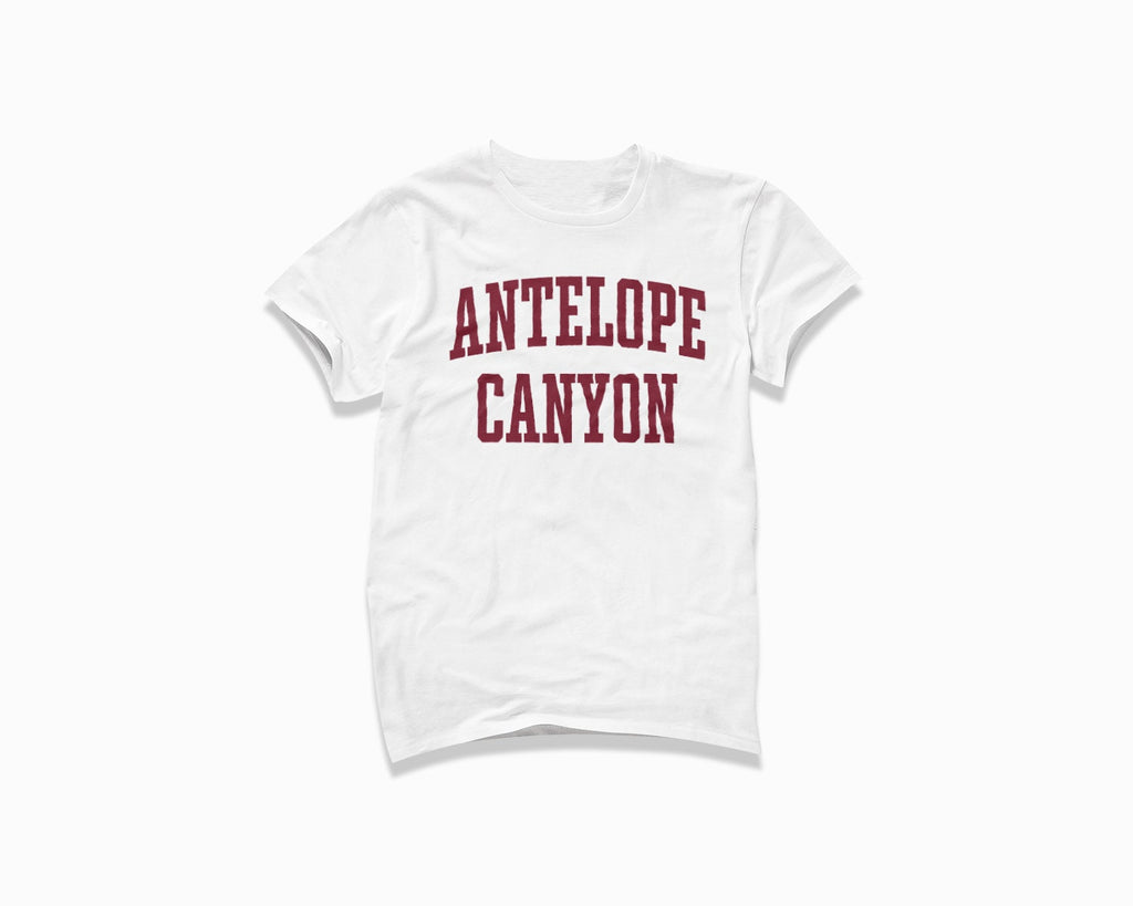 Antelope Canyon Shirt - White/Maroon