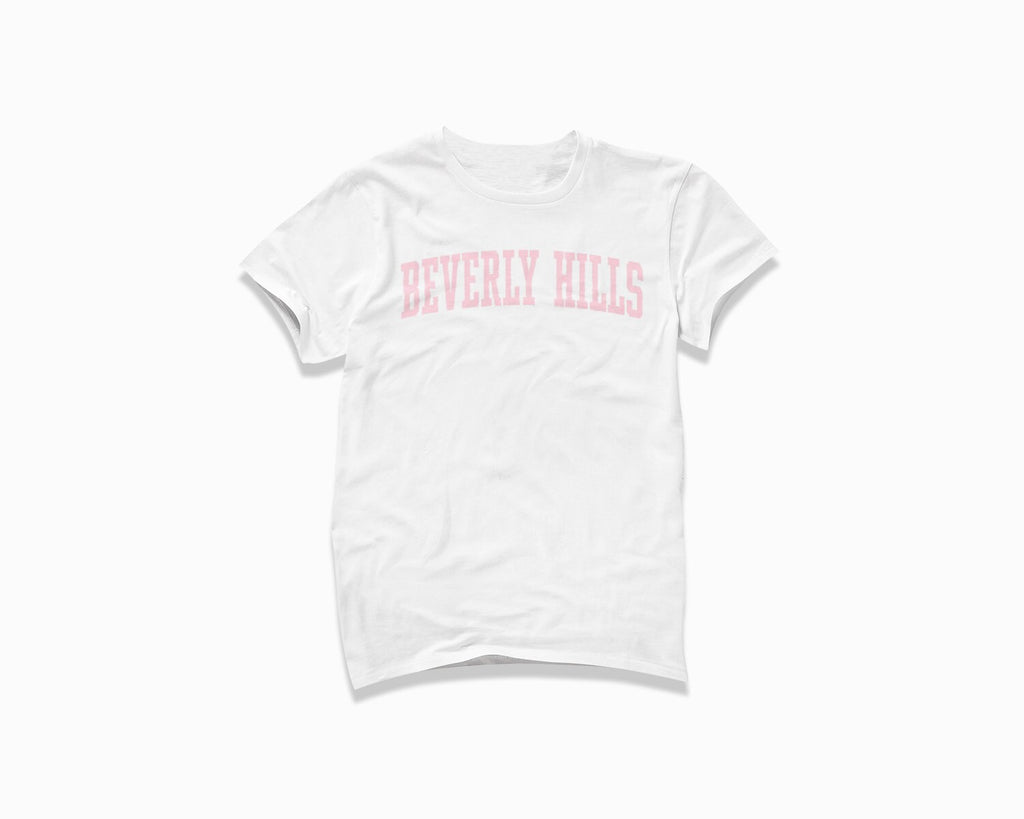 Beverly Hills Shirt - White/Light Pink