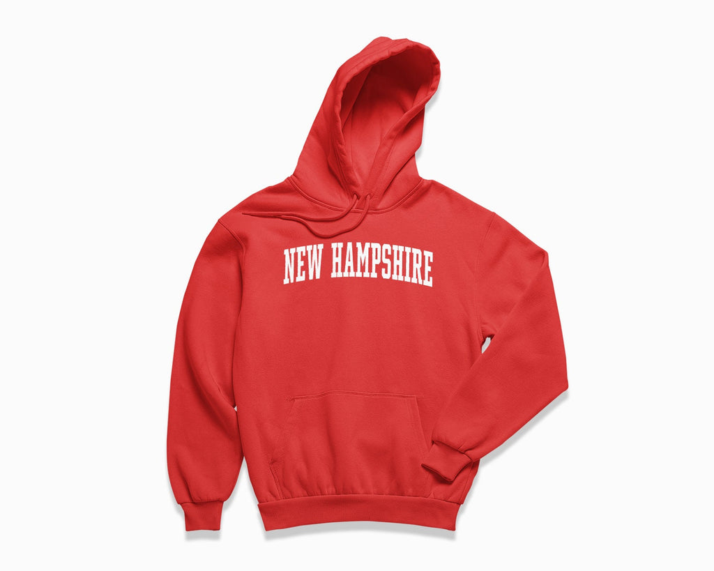 New Hampshire Hoodie - Red