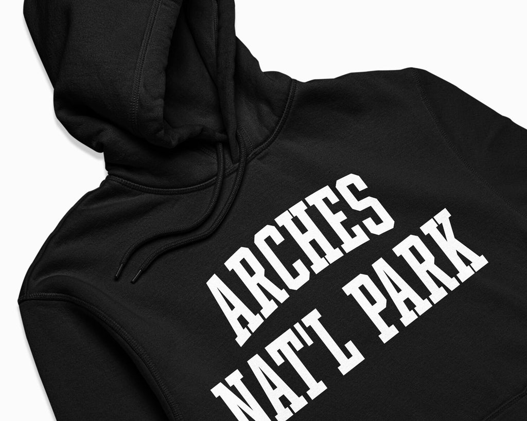 Arches Nat'l Park Hoodie - Black
