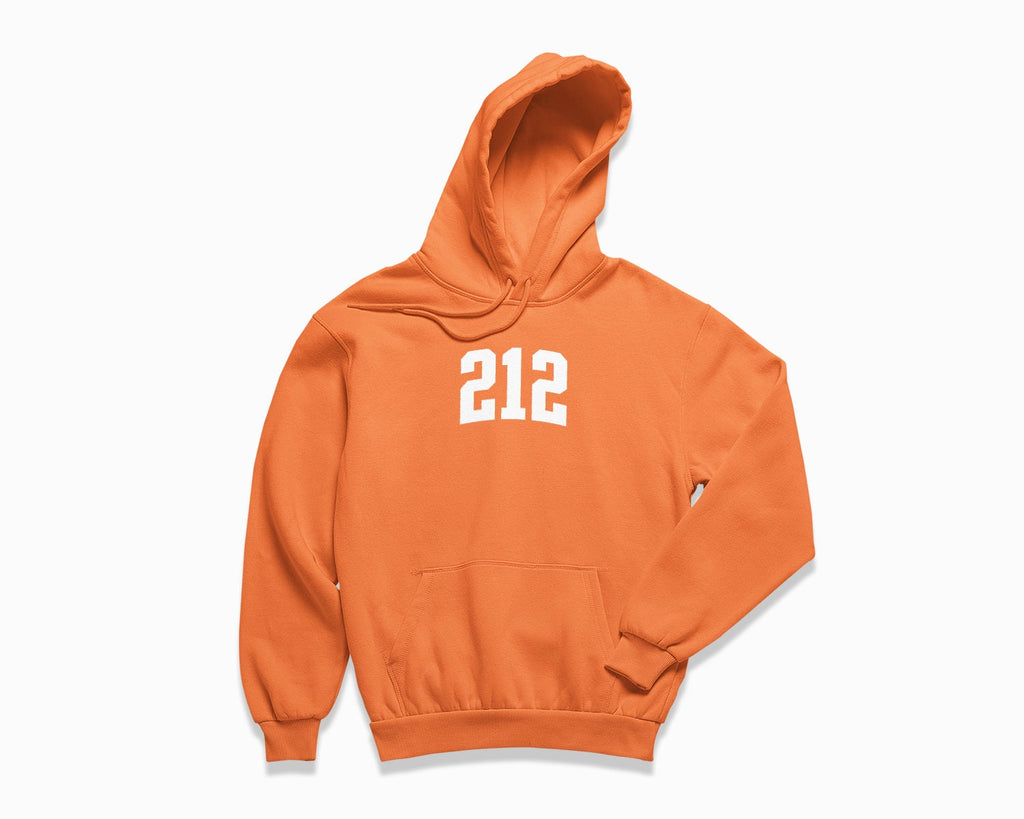 212 (NYC) Hoodie - Orange