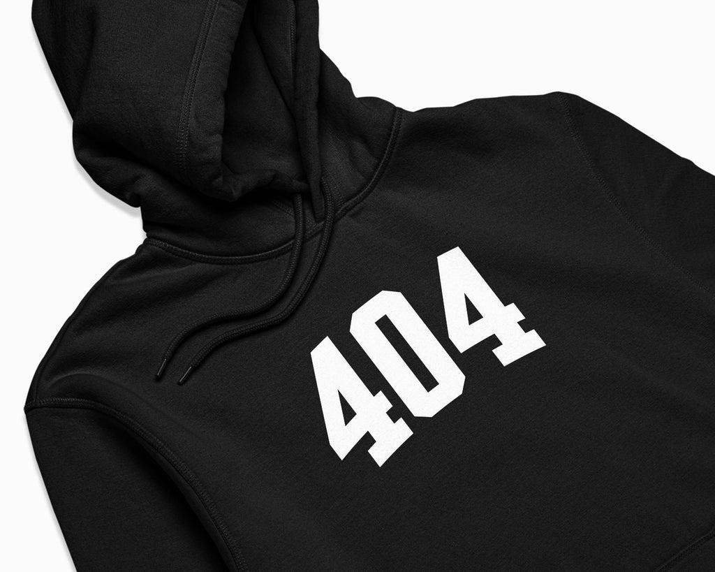 404 (Atlanta) Hoodie - Black