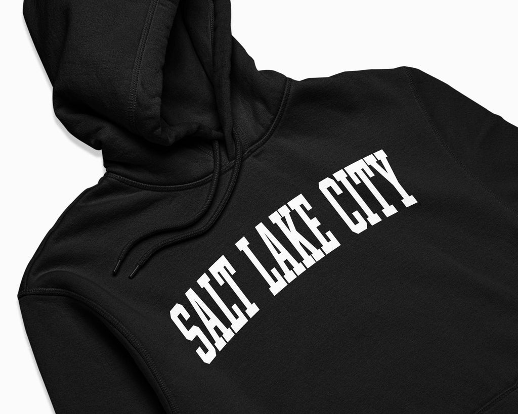 Salt Lake City Hoodie - Black