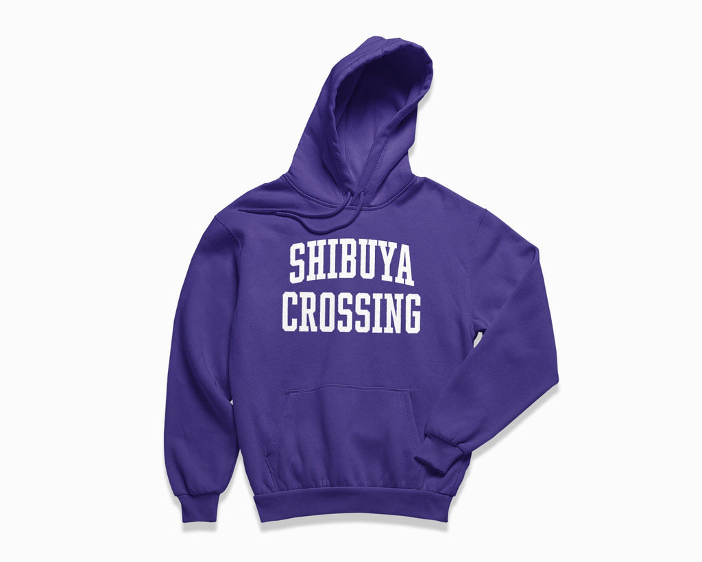 Shibuya Crossing Hoodie - Purple