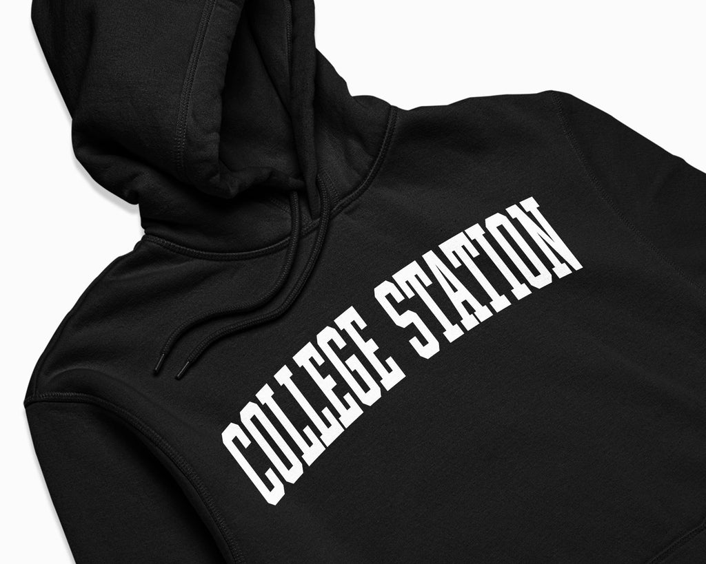 College Station Hoodie - Black