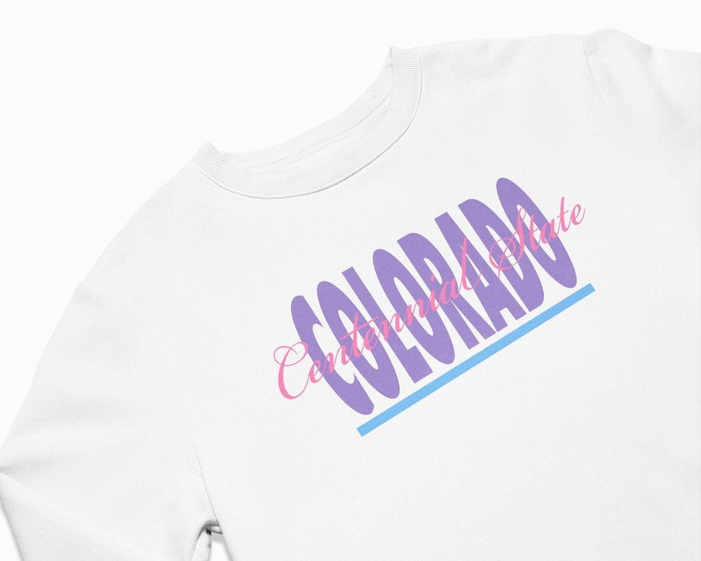 Colorado Signature Crewneck Sweatshirt - White