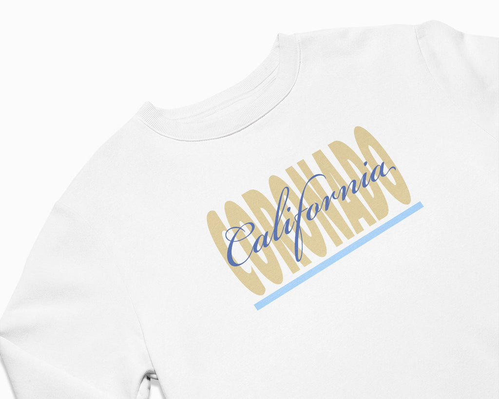 Coronado Signature Crewneck Sweatshirt - White