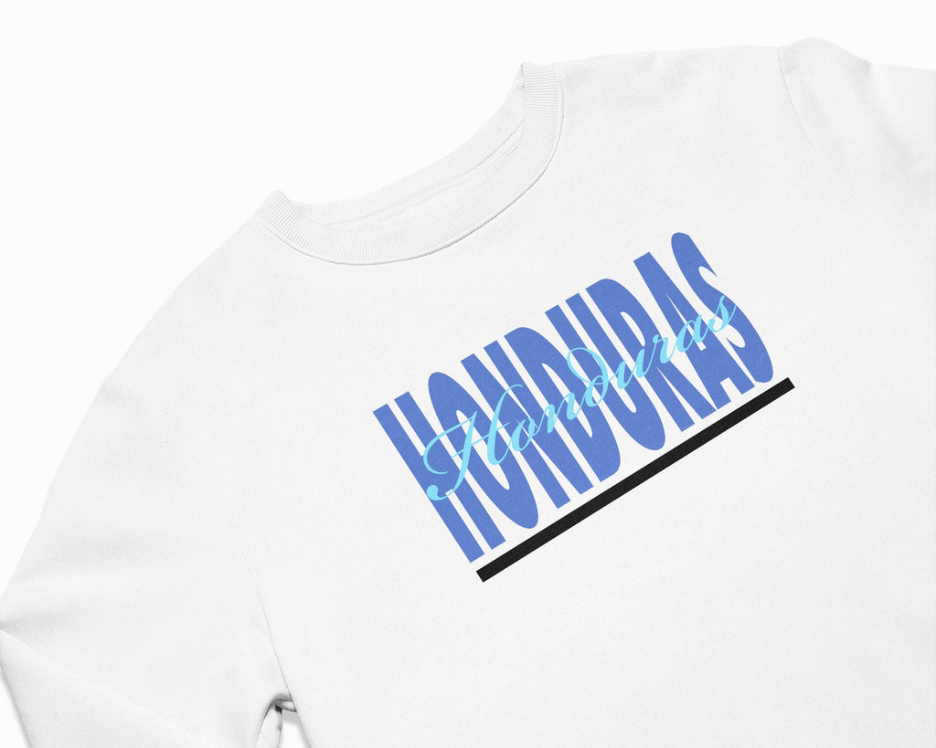 Honduras Signature Crewneck Sweatshirt - White