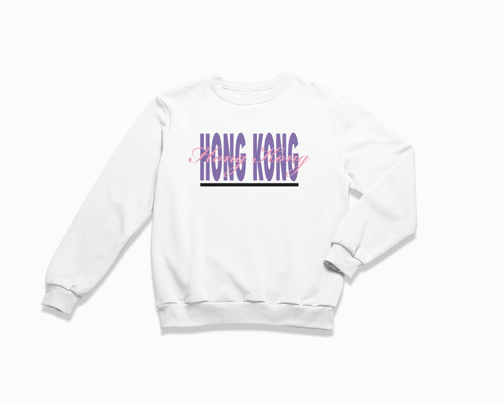 Hong Kong Signature Crewneck Sweatshirt - White