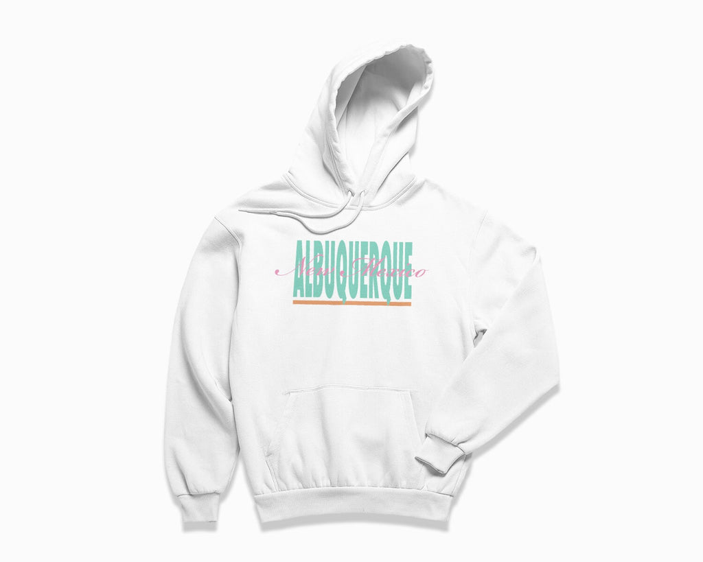 Albuquerque Signature Hoodie - White