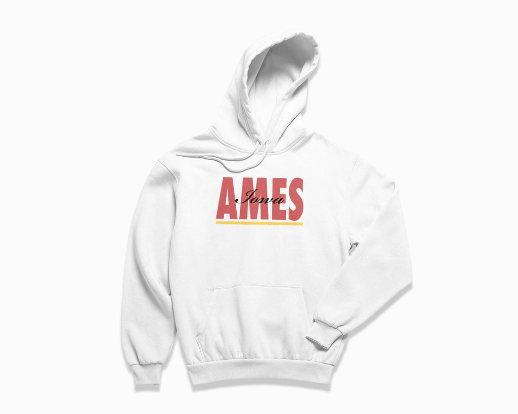 Ames Signature Hoodie - White