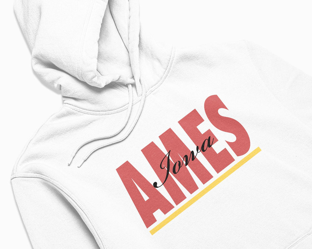 Ames Signature Hoodie - White