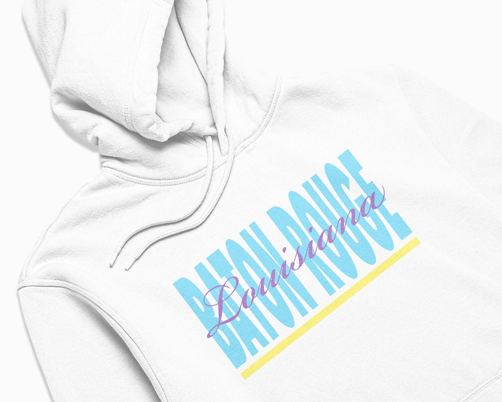 Baton Rouge Signature Hoodie - White