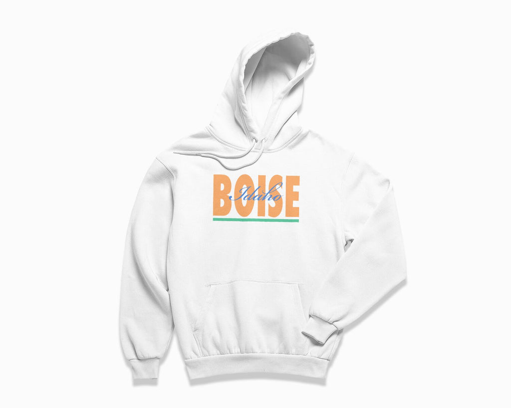 Boise Signature Hoodie - White