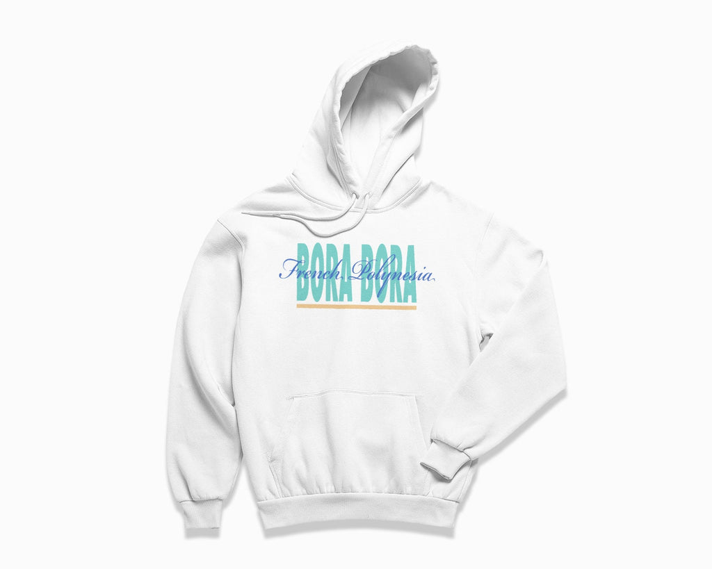 Bora Bora Signature Hoodie - White