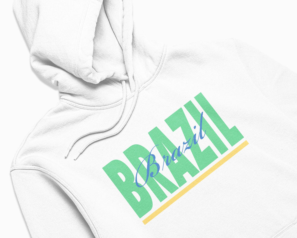 Brazil Signature Hoodie - White