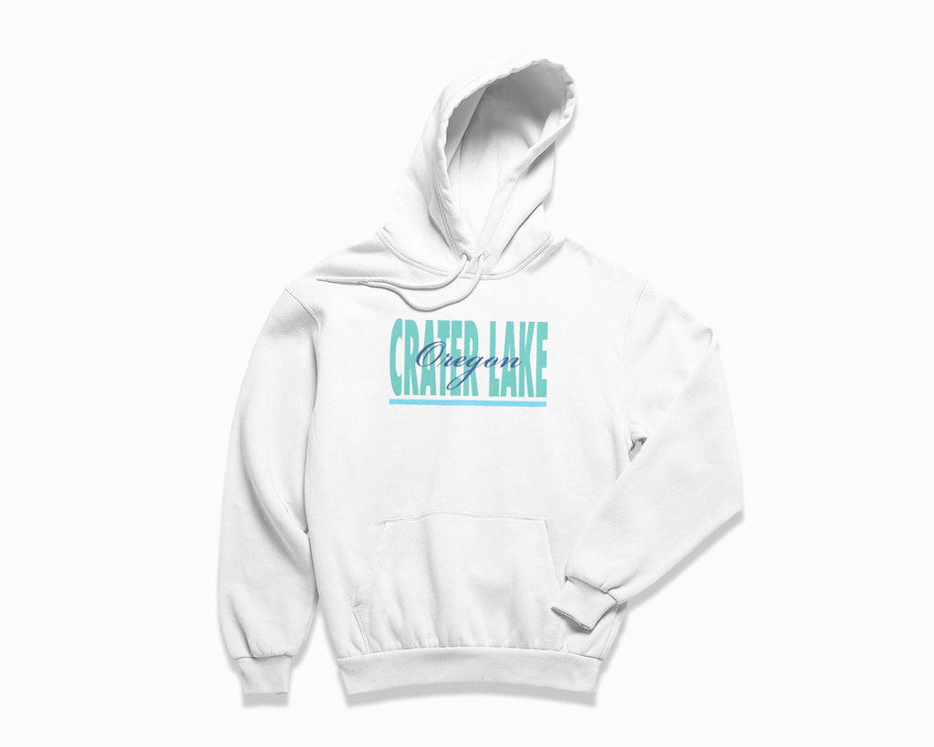 Crater Lake Signature Hoodie - White