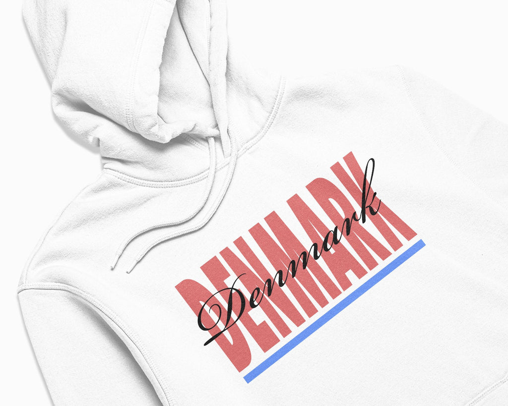 Denmark Signature Hoodie - White