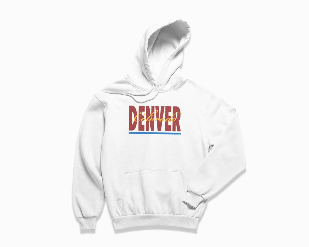 Denver Signature Hoodie - White