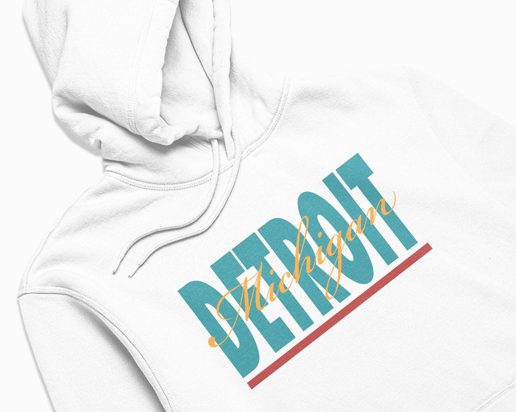 Detroit Signature Hoodie - White
