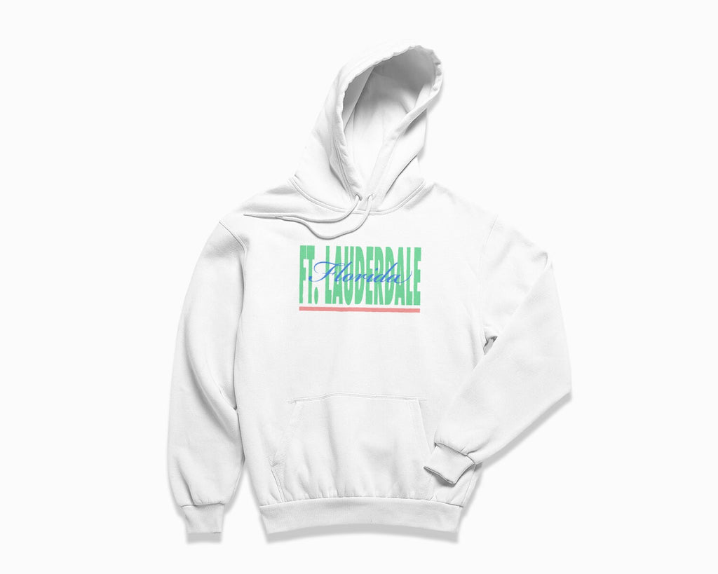 Ft. Lauderdale Signature Hoodie - White