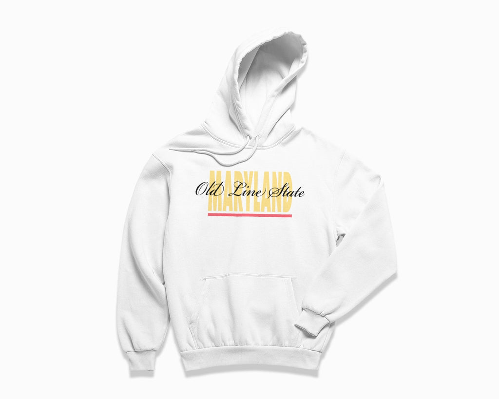 Maryland Signature Hoodie - White