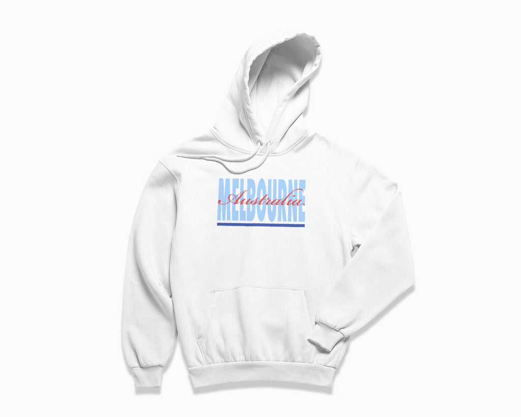 Melbourne Signature Hoodie - White