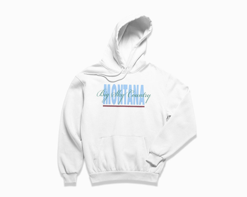 Montana Signature Hoodie - White