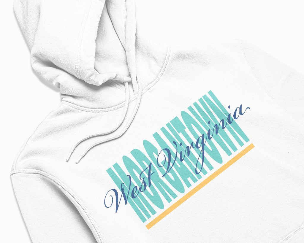 Morgantown Signature Hoodie - White