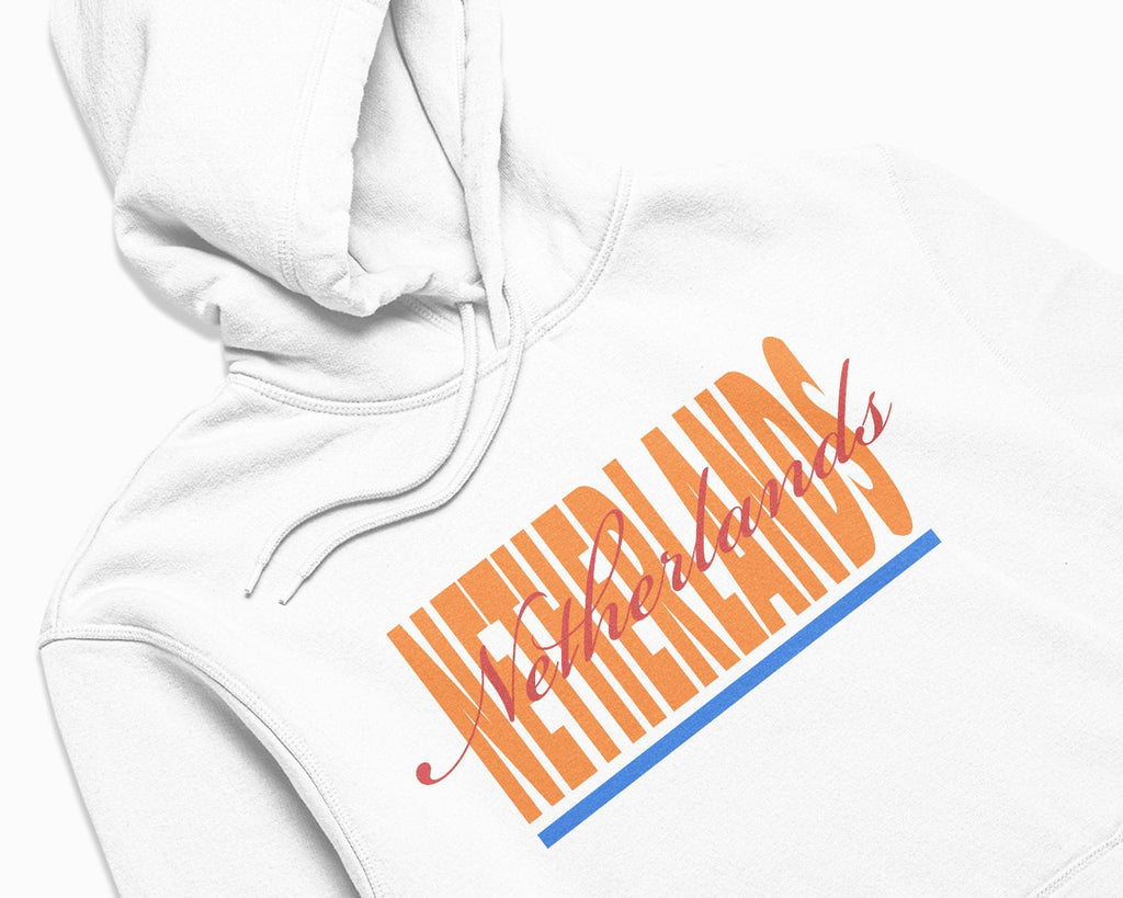 Netherlands Signature Hoodie - White