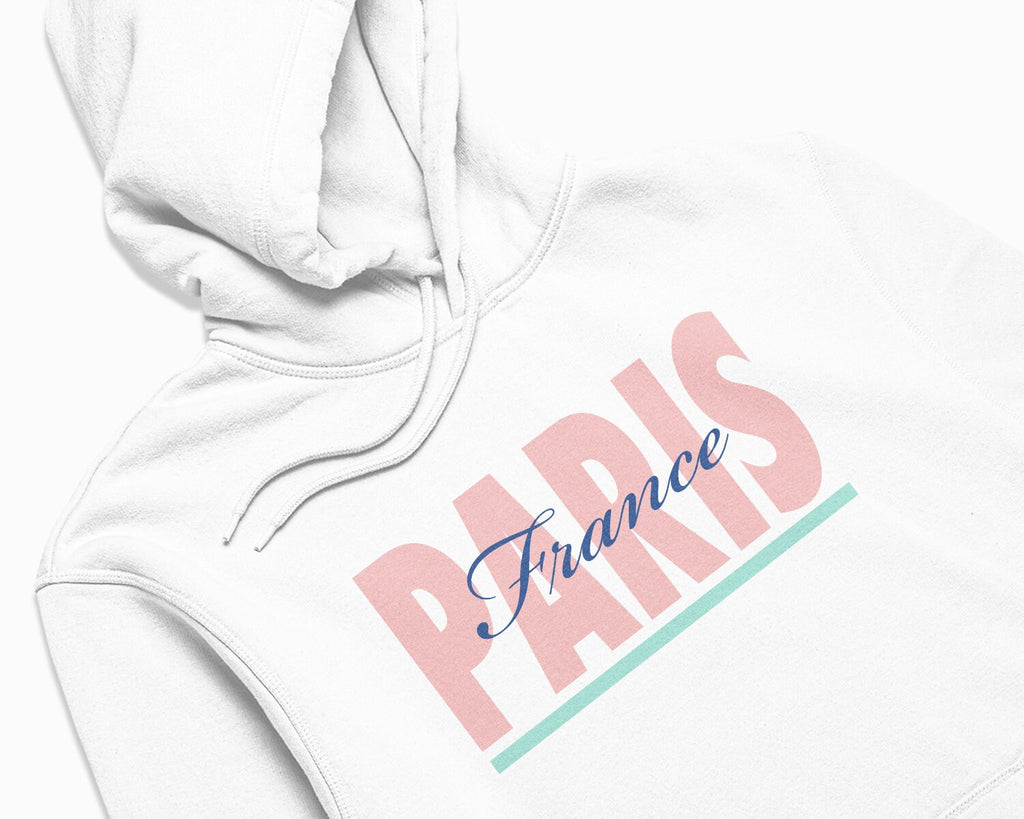 Paris Signature Hoodie - White