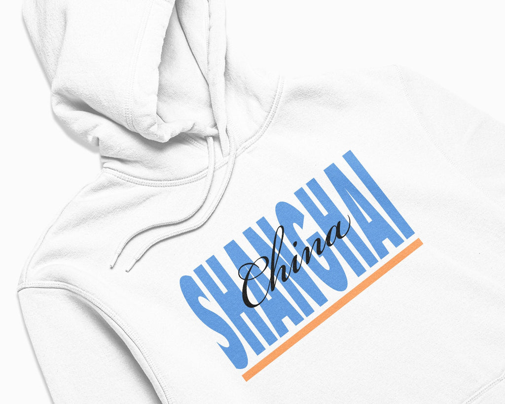 Shanghai Signature Hoodie - White