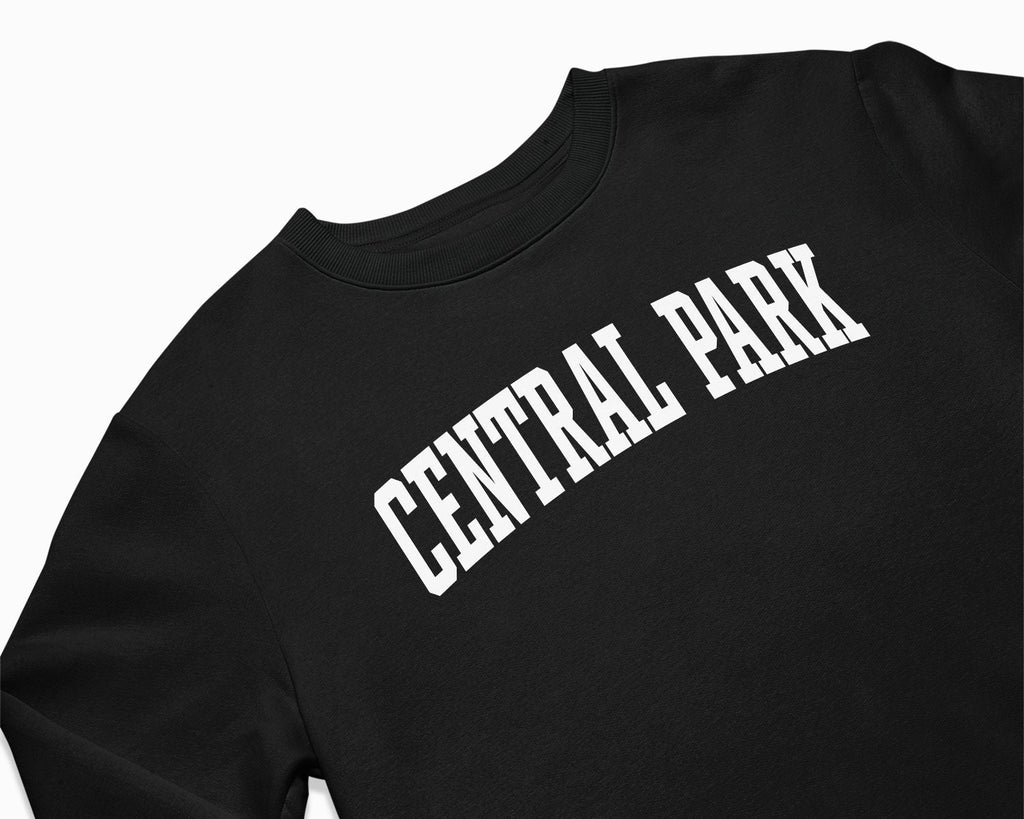 Central Park Crewneck Sweatshirt - Black