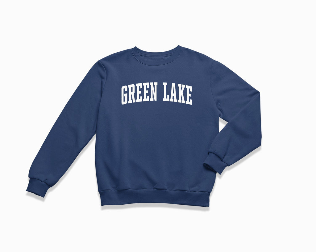 Green Lake Crewneck Sweatshirt - Navy Blue