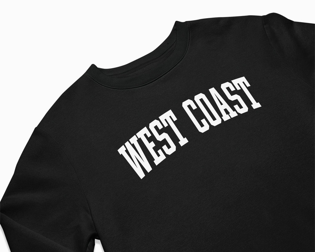 West Coast Crewneck Sweatshirt - Black