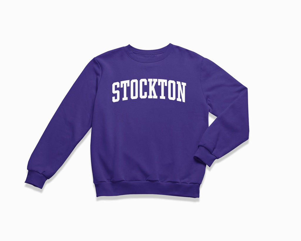 Stockton Crewneck Sweatshirt - Purple
