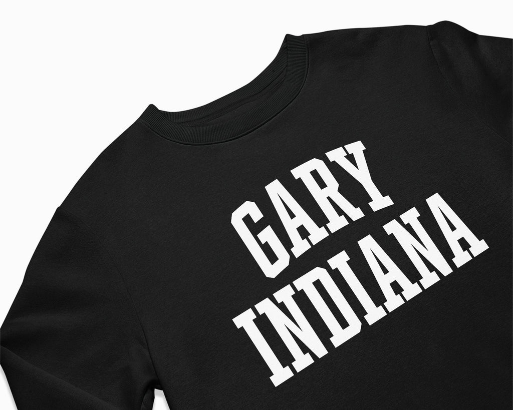 Gary Indiana Crewneck Sweatshirt - Black