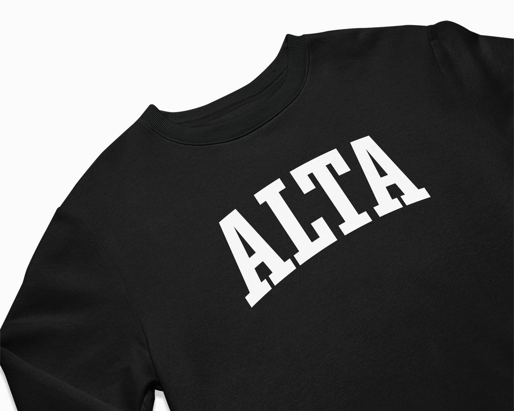 Alta Crewneck Sweatshirt - Black