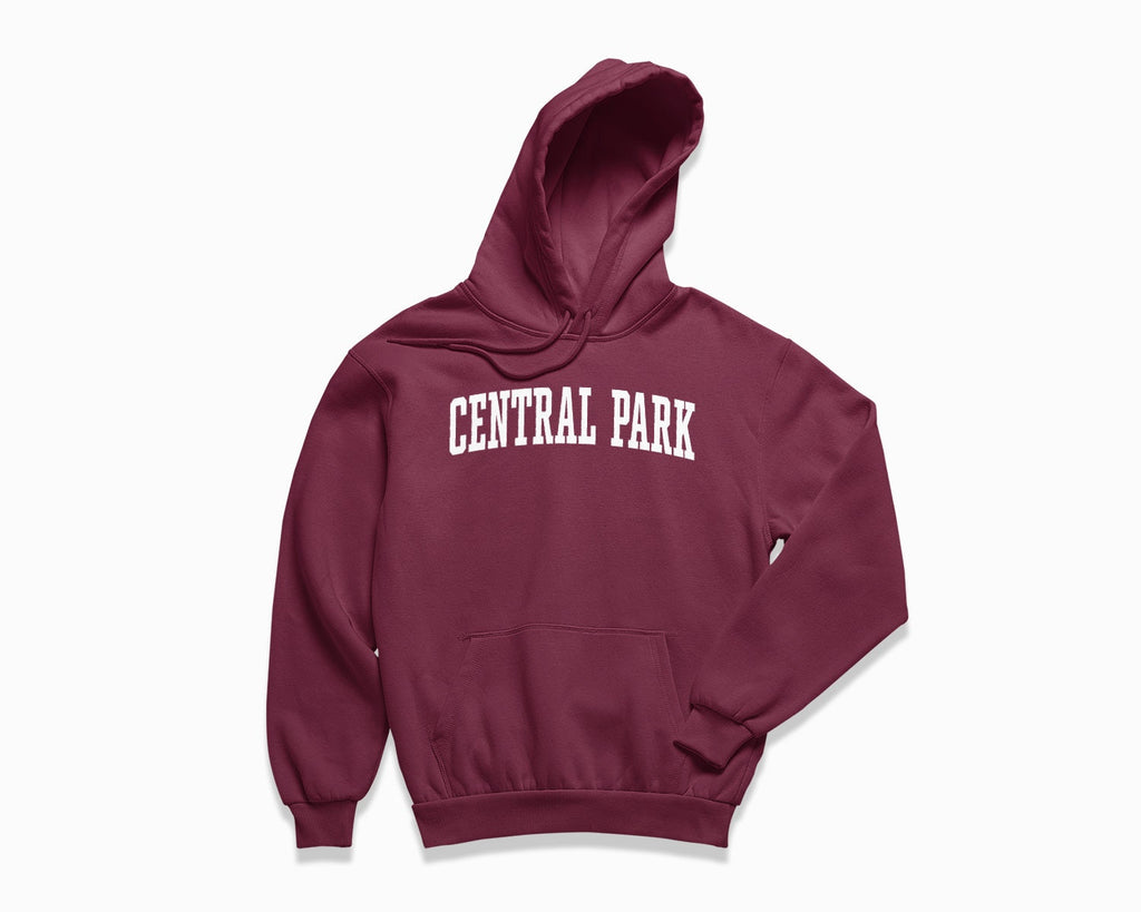 Central Park Hoodie - Maroon