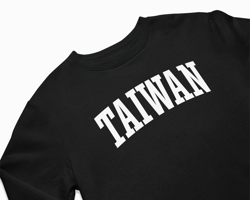 Taiwan Crewneck Sweatshirt - Black