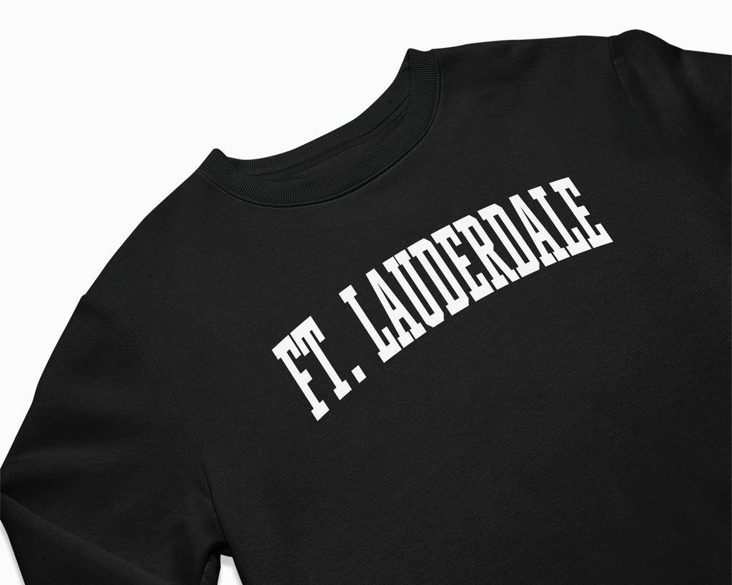 Ft. Lauderdale Crewneck Sweatshirt - Black
