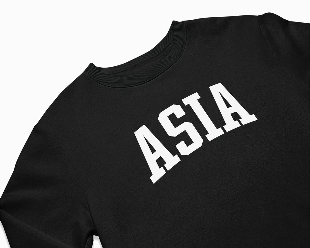 Asia Crewneck Sweatshirt - Black