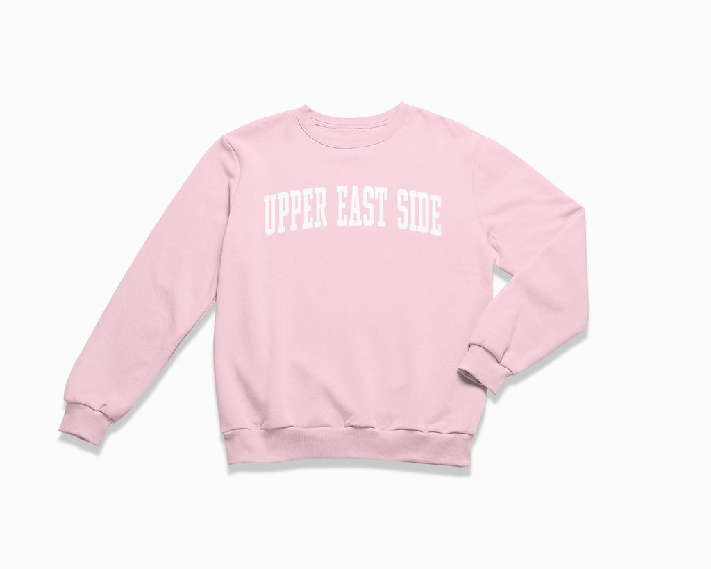 Upper East Side Crewneck Sweatshirt - Light Pink