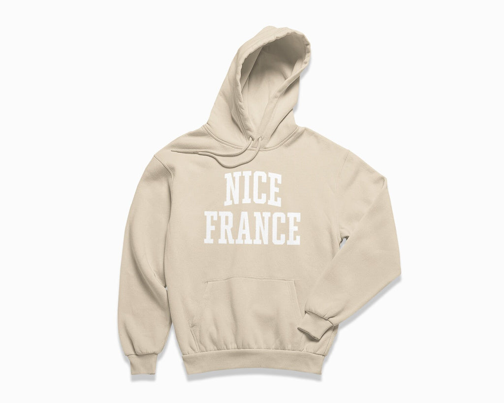 Nice France Hoodie - Sand