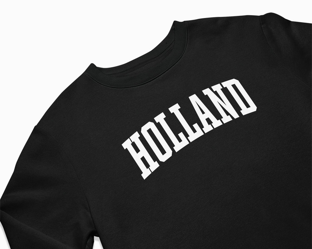 Holland Crewneck Sweatshirt - Black