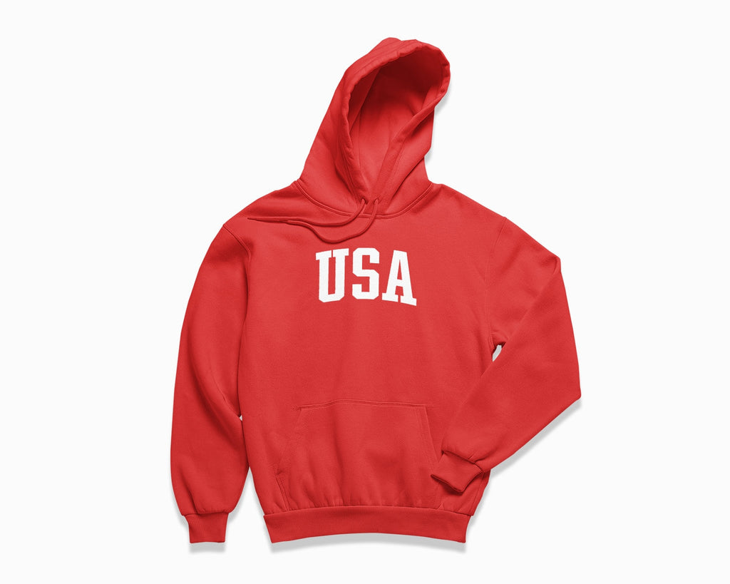 USA Hoodie - Red