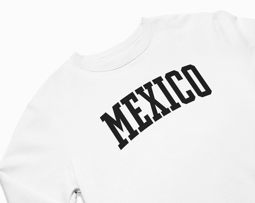 Mexico Crewneck Sweatshirt - White/Black