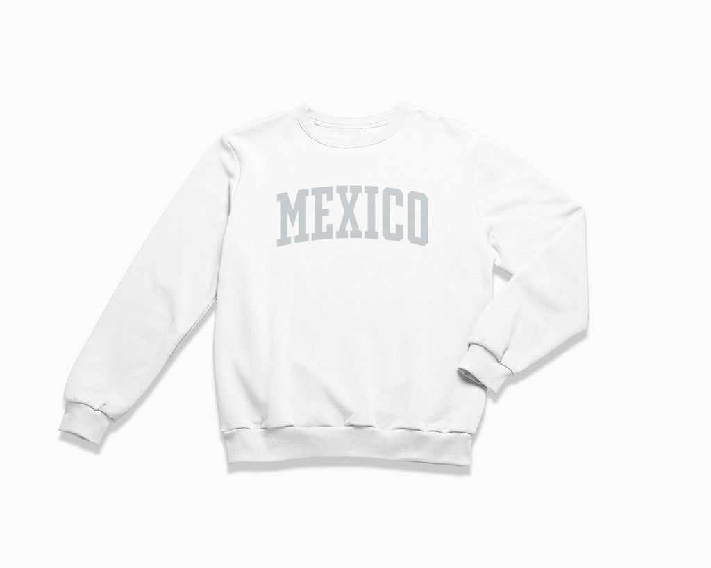 Mexico Crewneck Sweatshirt - White/Grey