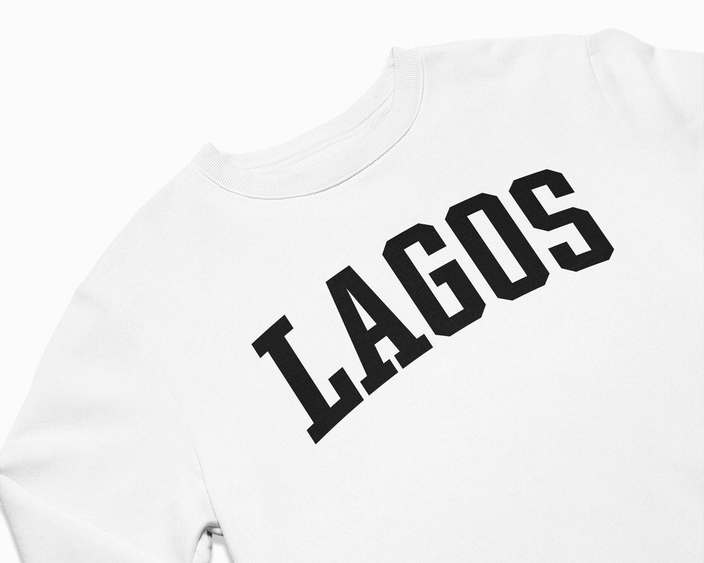 Lagos Crewneck Sweatshirt - White/Black